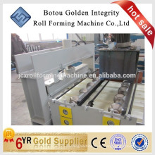 Prensas de laminado para teja Trapezoidal Roof Panel de pared Steel Cold Roll Forming Machine / Roll Former